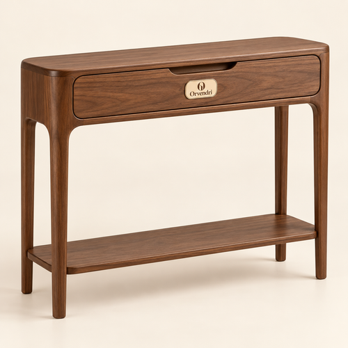 Orvendri Smart Spaces Slim Entryway Console Table with Drawer
